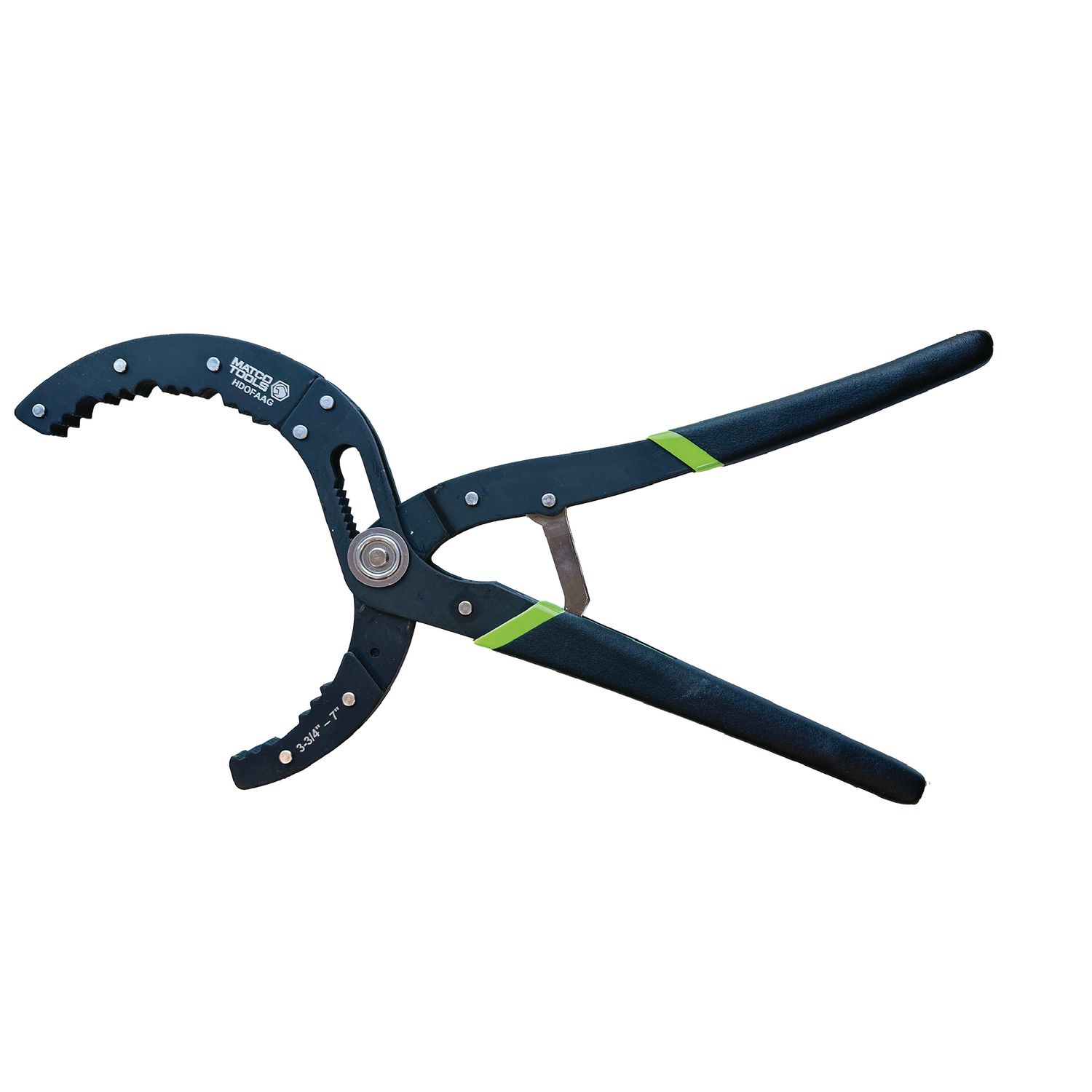 HEAVY DUTY AUTO ADJUSTABLE OIL FILTER PLIERS - Matco Tools