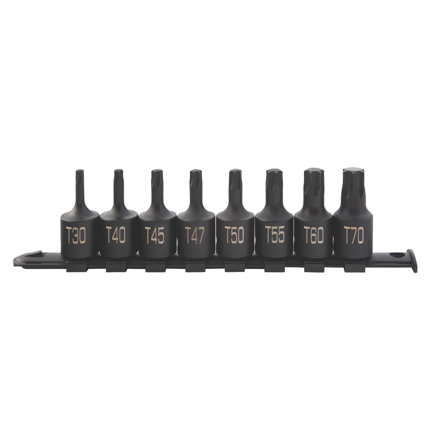 1/2" DRIVE 8 PIECE ADV TORX BIT SOCKET SET