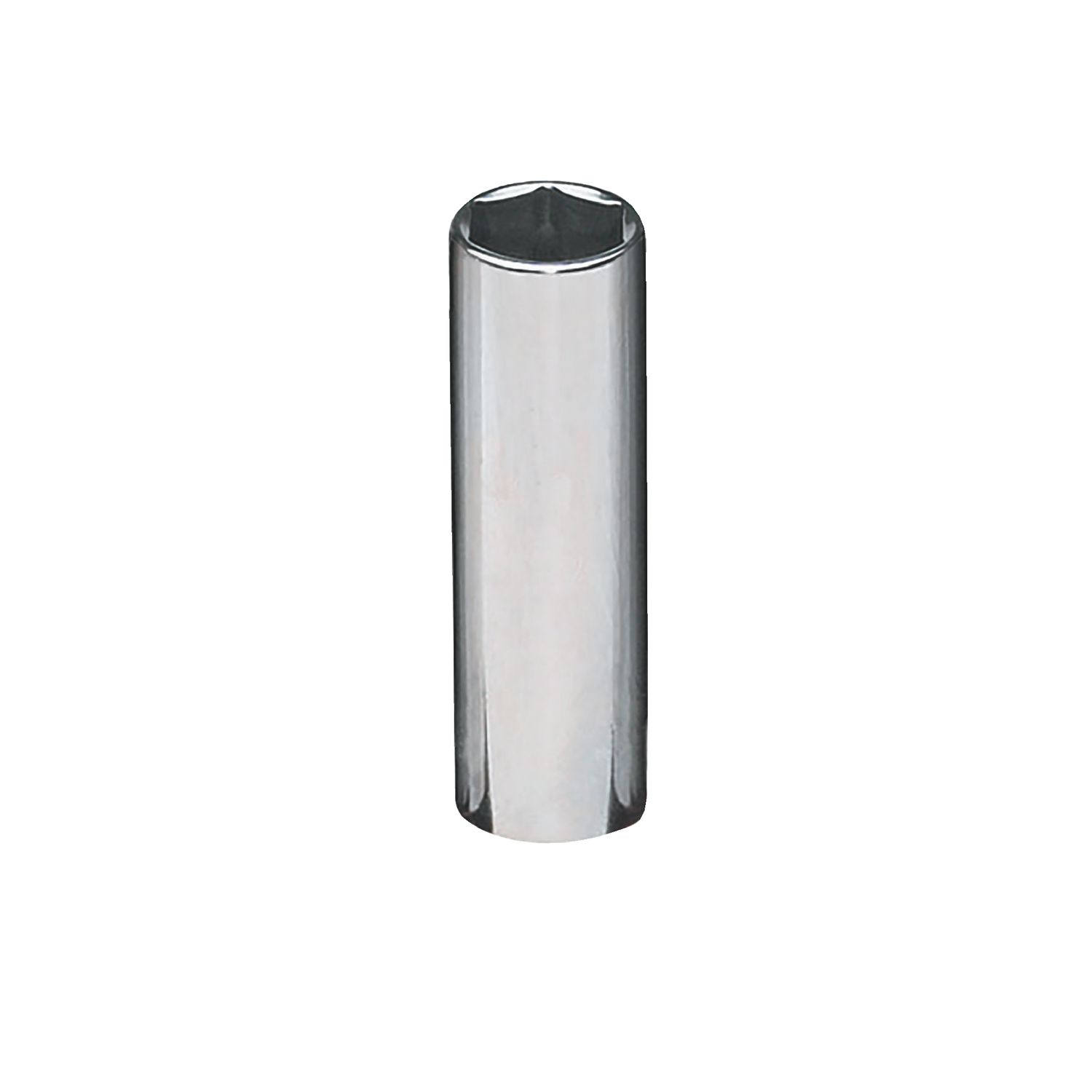 3/8" DRIVE 1/2" SAE 6 POINT DEEP CHROME SOCKET