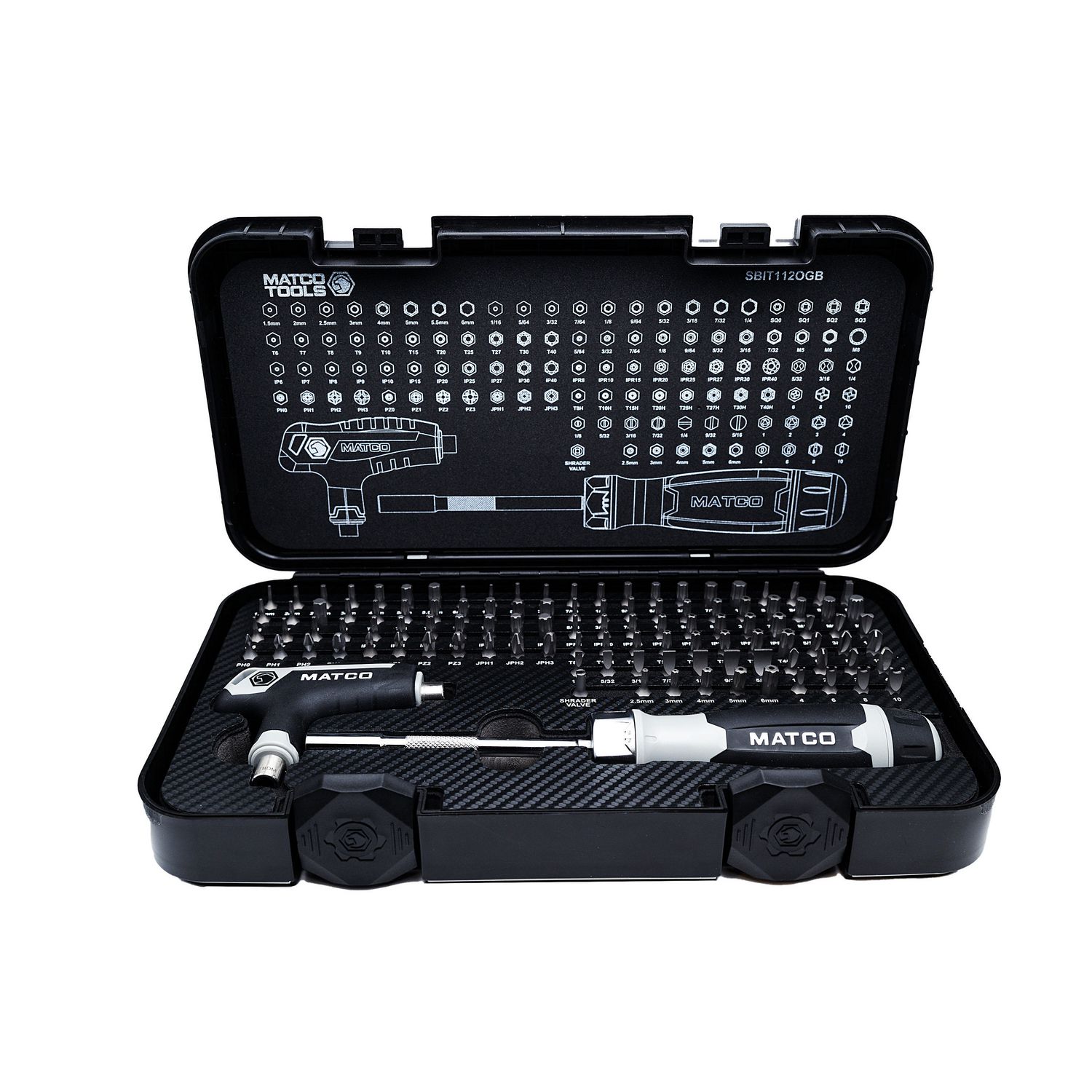112 PIECE OPTI-GRIP MULTI-BIT SET - Matco Tools