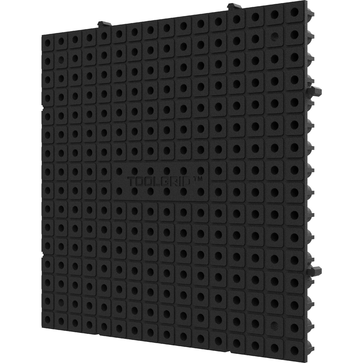 BLACK MODULAR 6" X 6" ORGANIZATION BOARD 16 PIECE