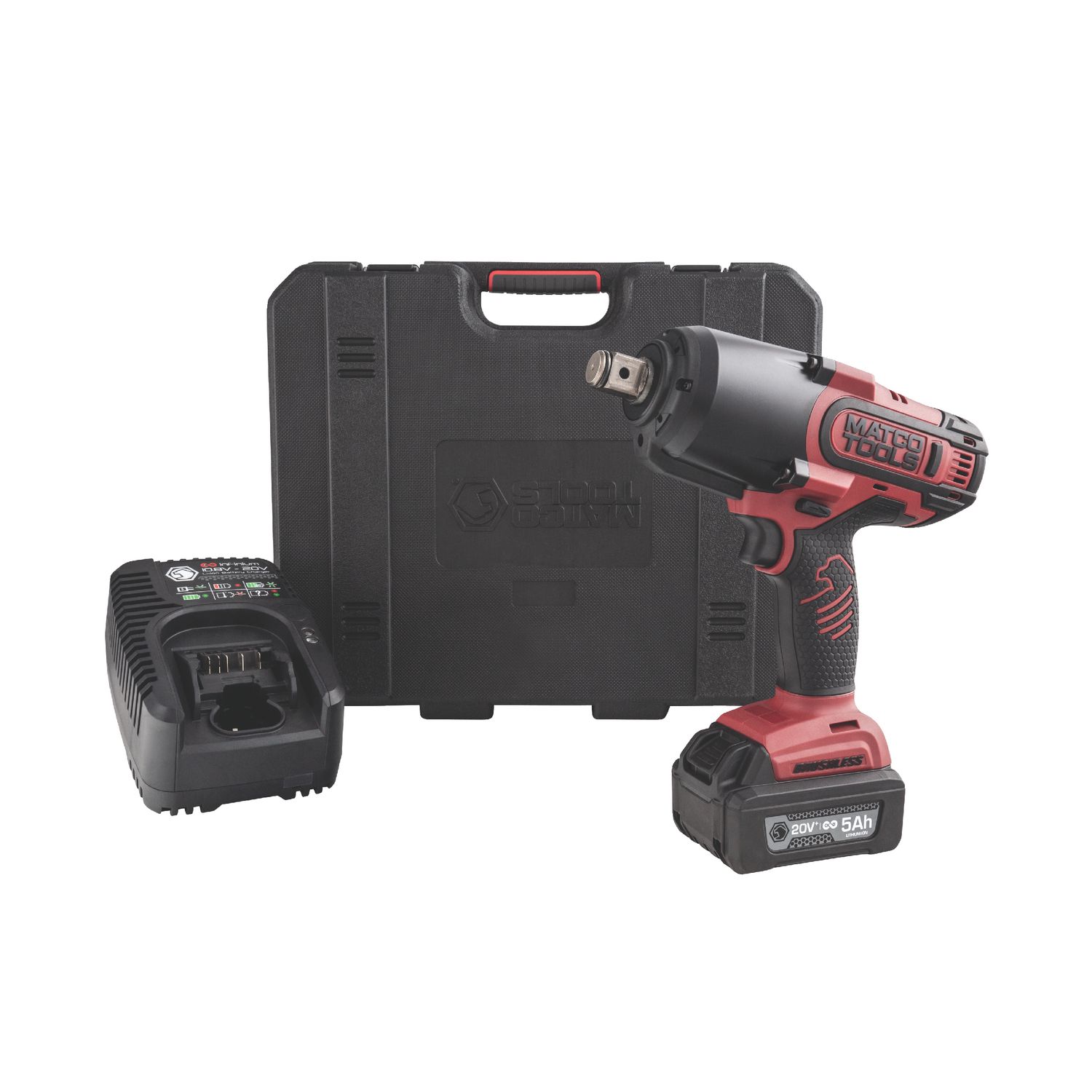 20V+ CORDLESS INFINIUM? 3/4" DRIVE BRUSHLESS IMPACT WRENCH KIT-BURGUNDY
