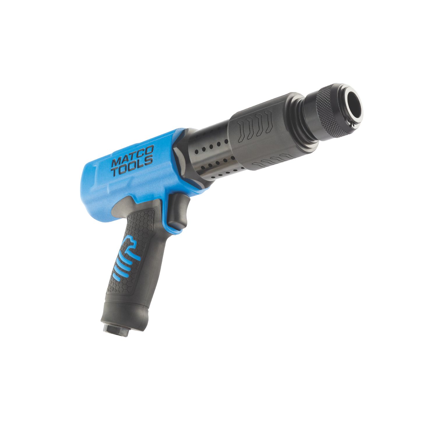 LONG BARREL PNEUMATIC AIR HAMMER - BLUE