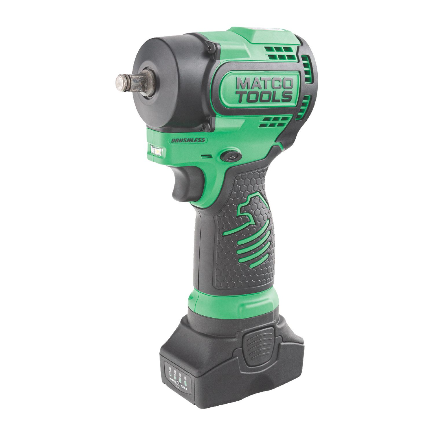 16V CORDLESS INFINIUM? 3/8" DRIVE STUBBY IMPACT WRENCH - GREEN