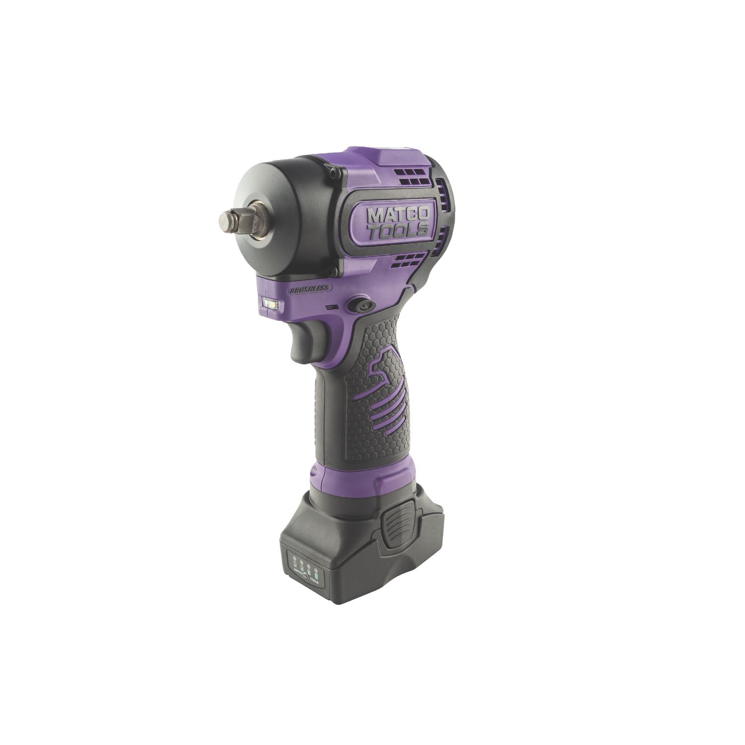 16V CORDLESS INFINIUM? 3/8" DRIVE STUBBY IMPACT WRENCH - PURPLE