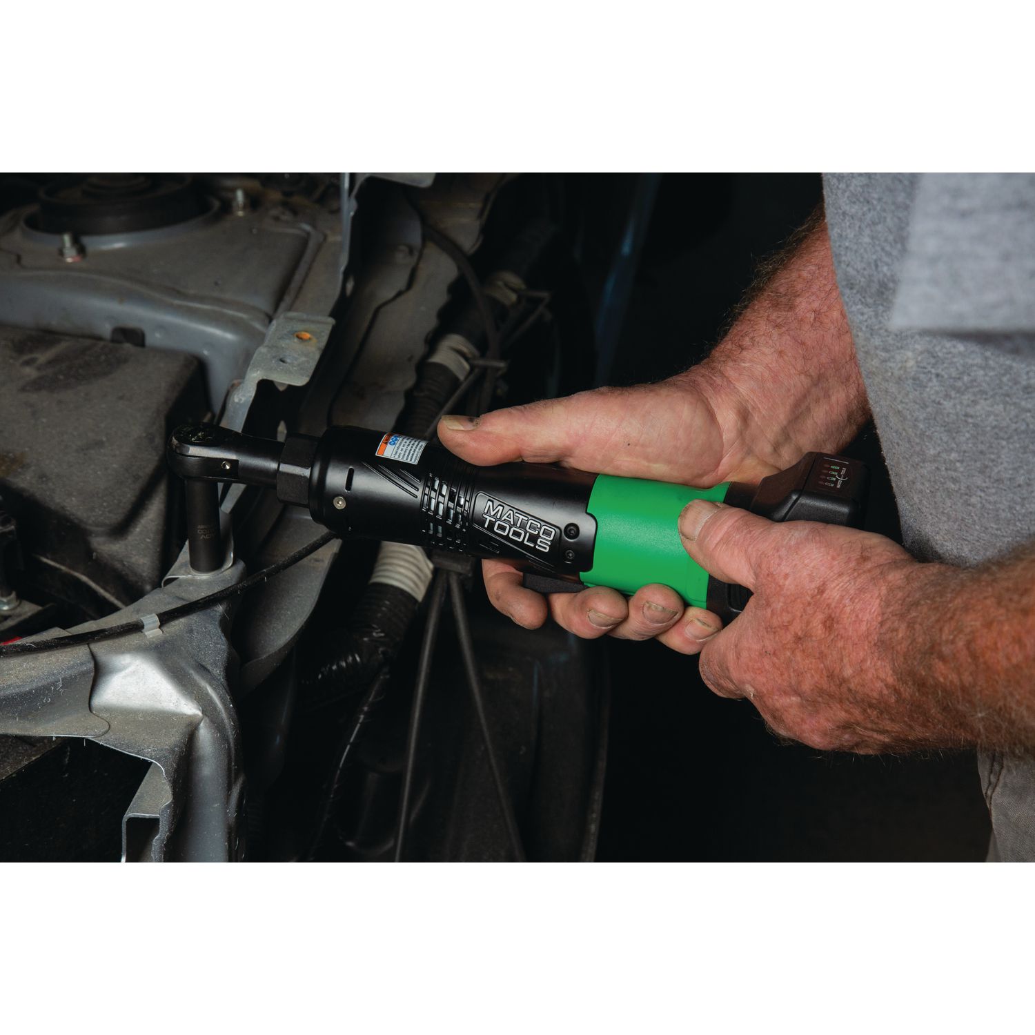 16V CORDLESS INFINIUM? 1/4" DRIVE RATCHET KIT - GREEN