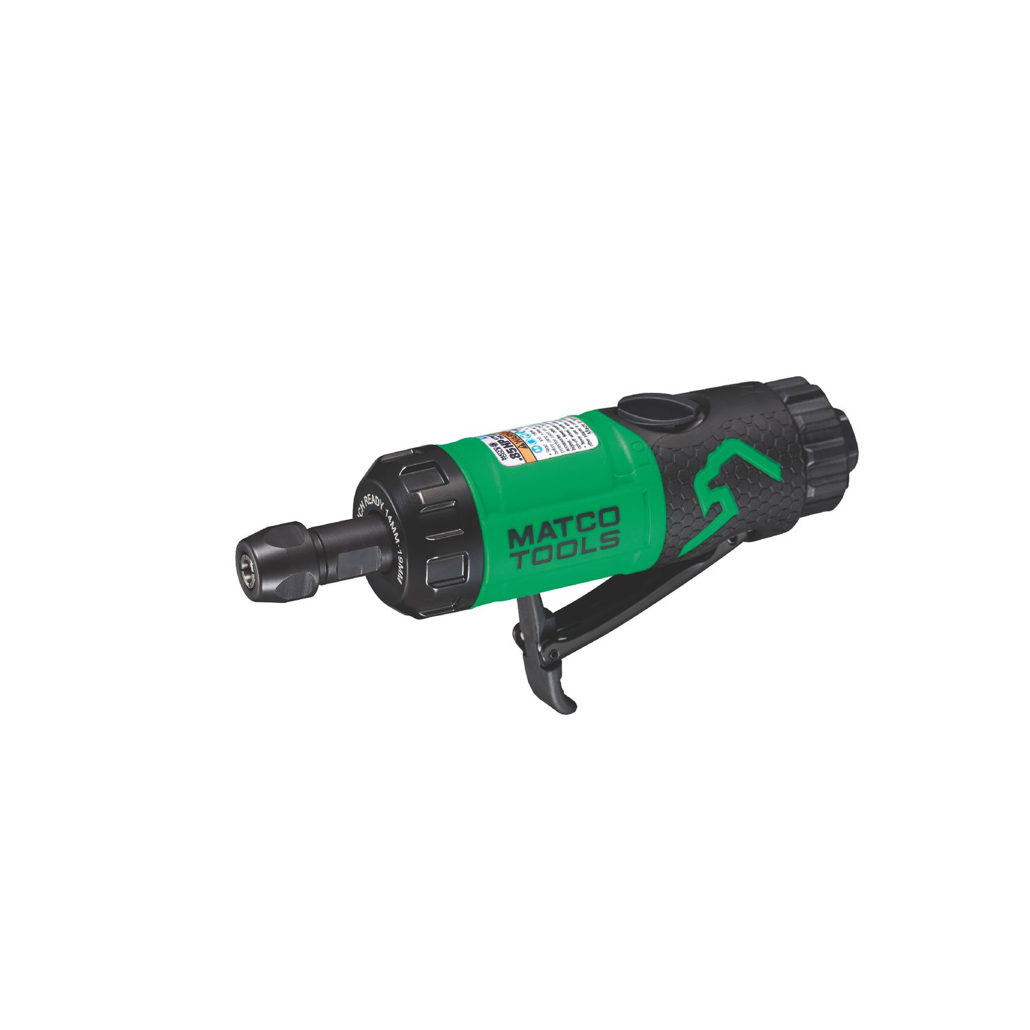 .85 HP PNEUMATIC STRAIGHT DIE GRINDER - GREEN