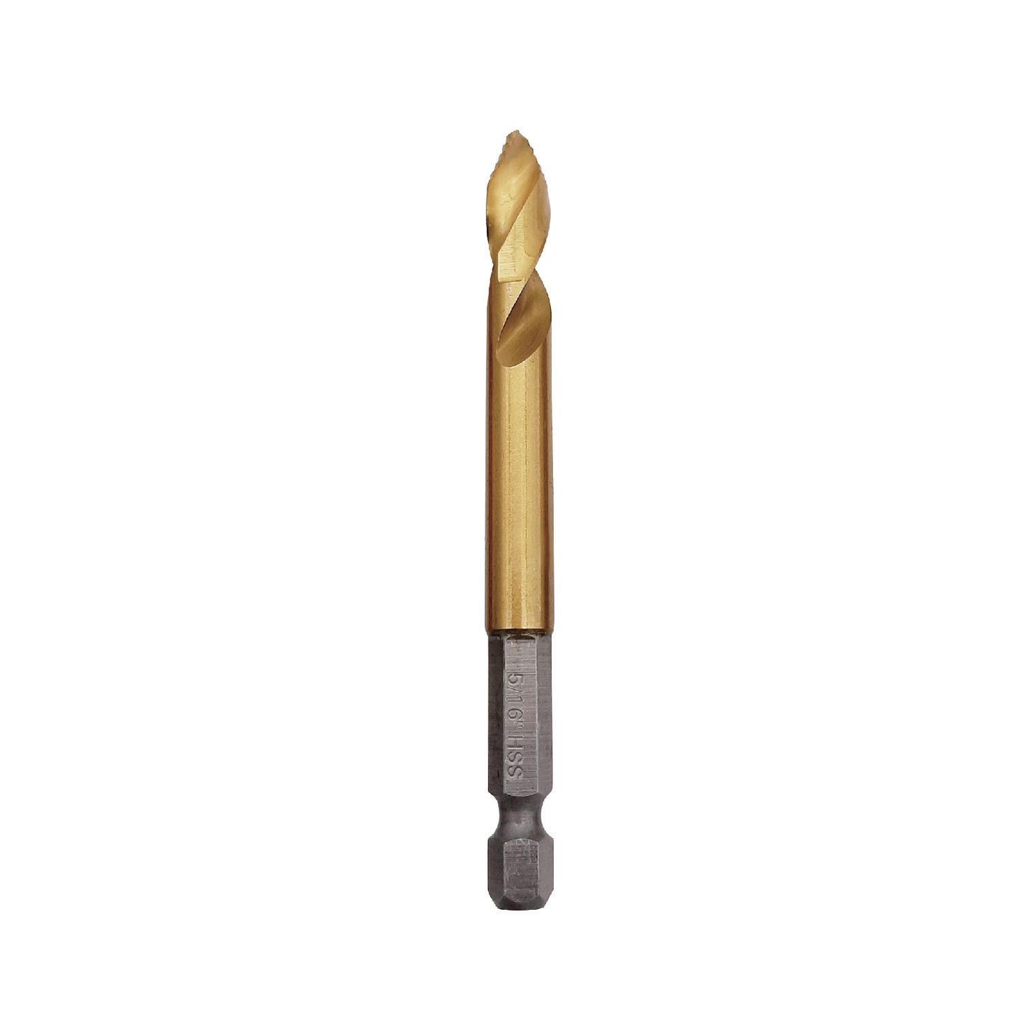 5/16" HYPER-STEP QUICK-CHANGE HIGH SPEED STEEL STUBBY DRILL BIT