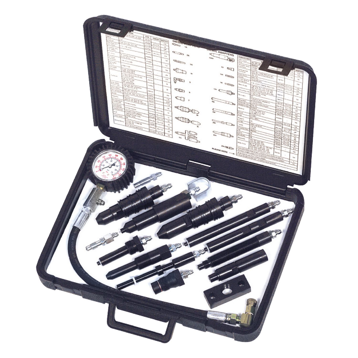 HEAVY-DUTY DIESEL COMPRESSION SET - Matco Tools