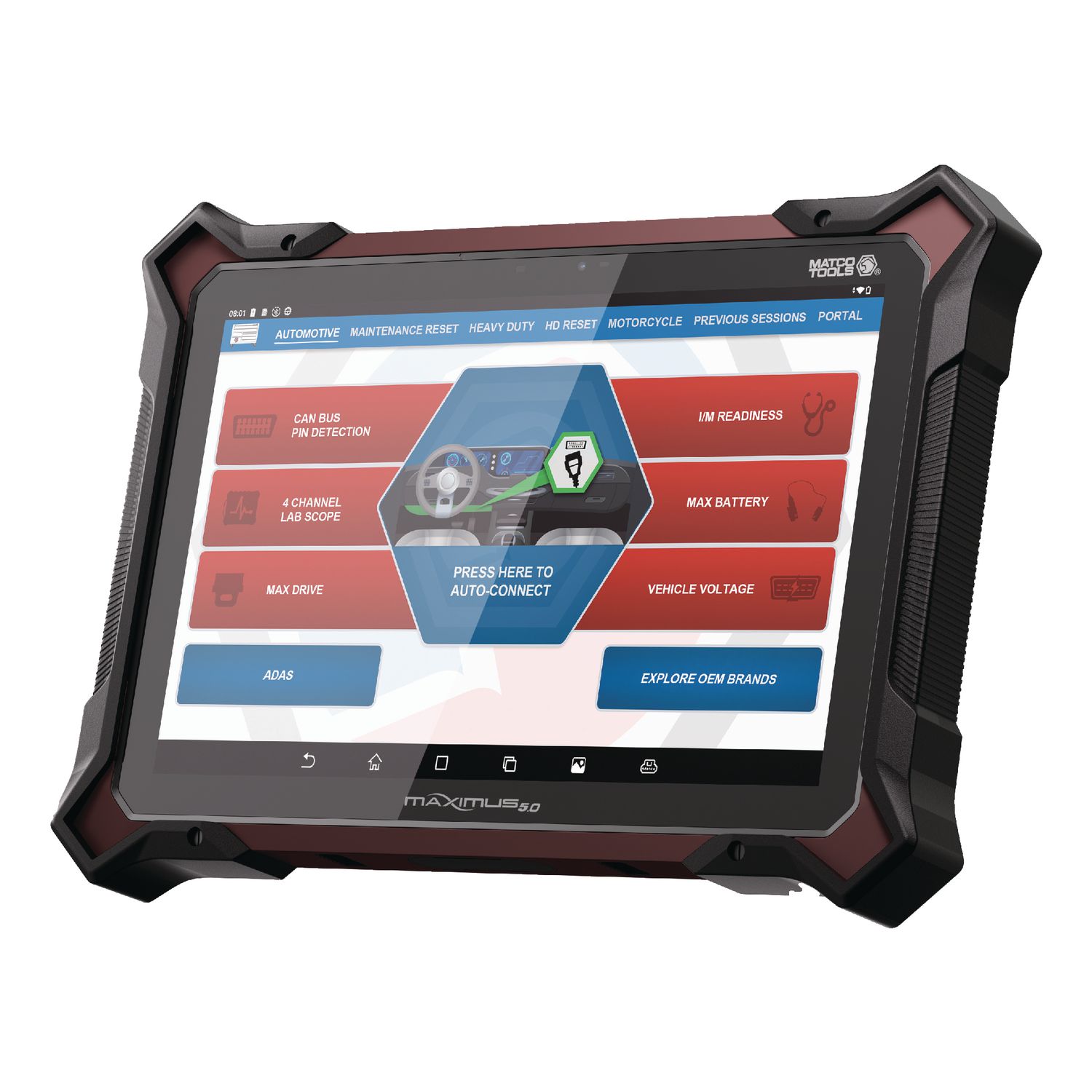 MAXIMUS 5.0 DIAGNOSTIC SCAN TOOL WITH PASSENGER CARLINE SOFTWARE ...