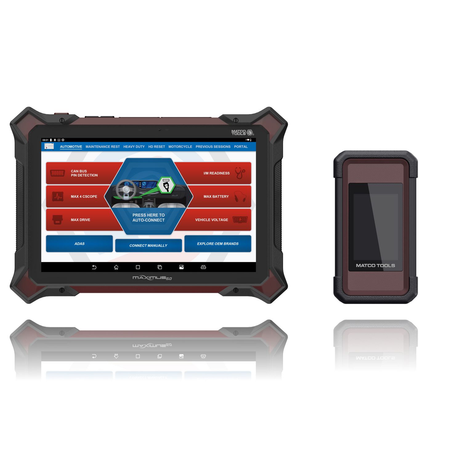 MAXIMUS 5.0 DIAGNOSTIC SCAN TOOL WITH PASSENGER CARLINE SOFTWARE ...