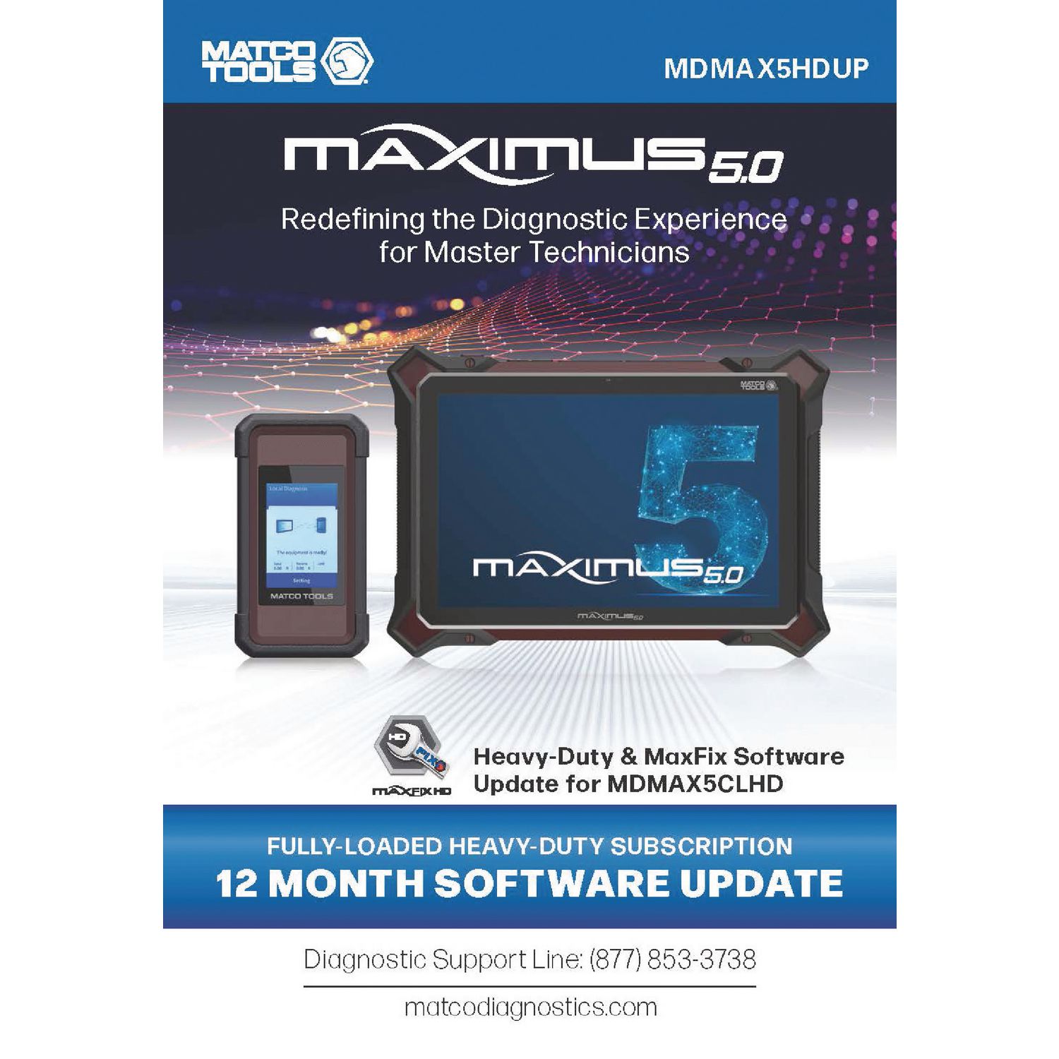 MAXIMUS 5.0 HEAVY-DUTY SOFTWARE UPDATE - Matco Tools