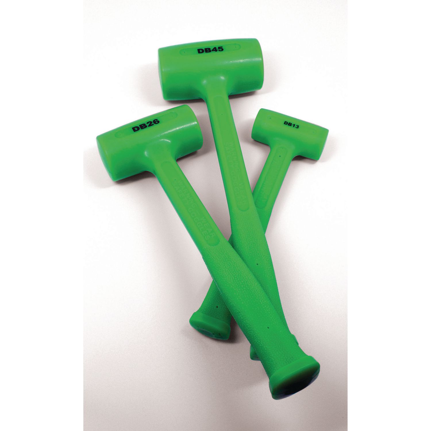 3 PIECE STANDARD HEAD MATCOTHANE? HAMMER SET GREEN