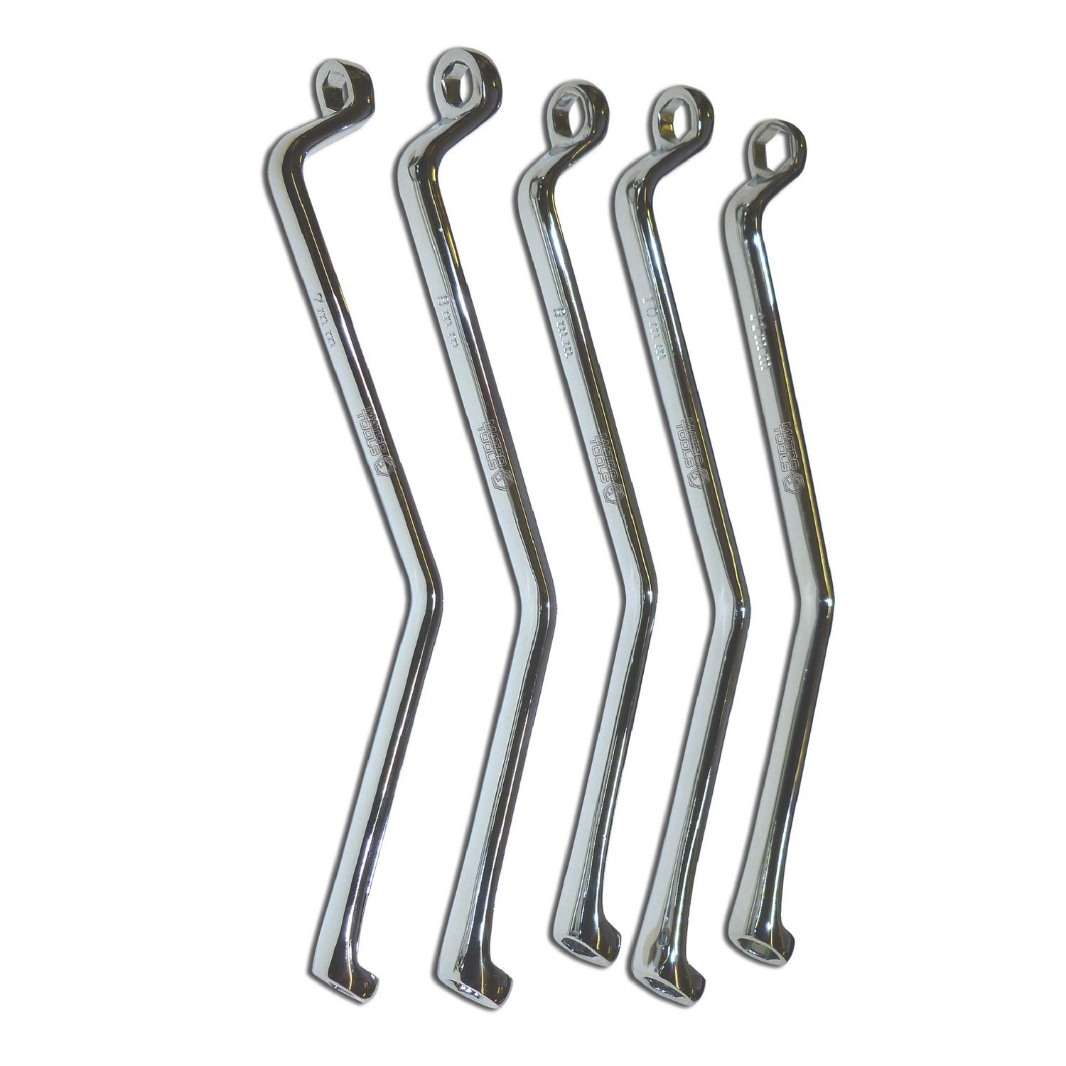 5 PIECE BRAKE BLEEDER WRENCH SET- METRIC